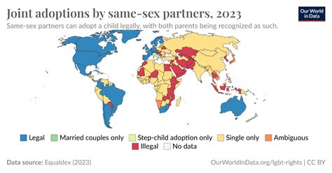 Joint Adoptions By Same Sex Partners Our World In Data