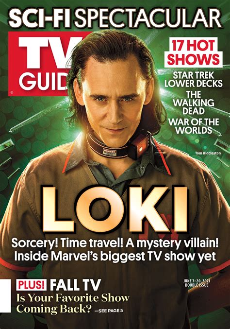 The God Of Mischief On The Cover Of Tv Guide Magazine 🕰 Marvel Studios