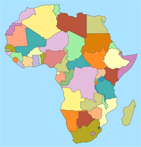 Mapa Mudo De Africa Para Imprimir Mapa Africa Africa Mapa Porn Sex My