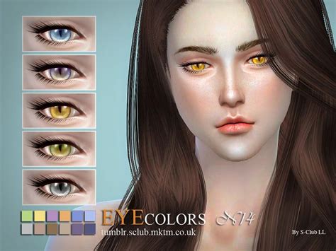 Eyecolors For You Hope You Enjoy With Them Found In Tsr Category Sims