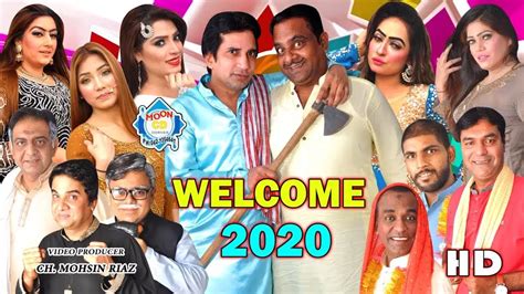 Welcome 2020 Sakhawat Naz And Huma Ali With Gulfam New Stage Drama