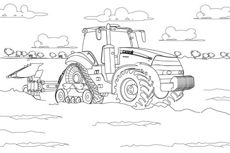 Kombajn Tracteur Kolorowanki Kolorowanka Traktor Harvester Druku