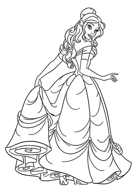 Color the coloring pages of princess, princes, fairy and pretty girls on your phone or tablet. Princess Coloring Pages - Best Coloring Pages For Kids