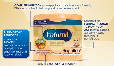 Enfamil Reguline Is Designed To Help Your Baby Produce Soft