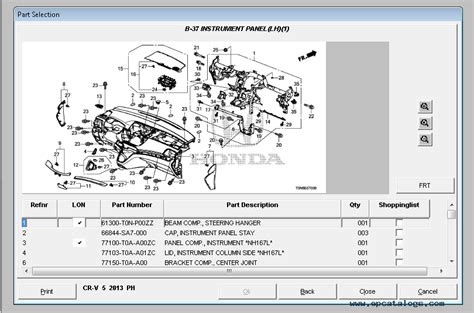Honda Oem Car Parts Catalog