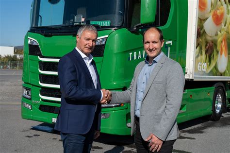 Scania liefert Brennstoffzellen Lkw in Schweiz H2 Mobilität