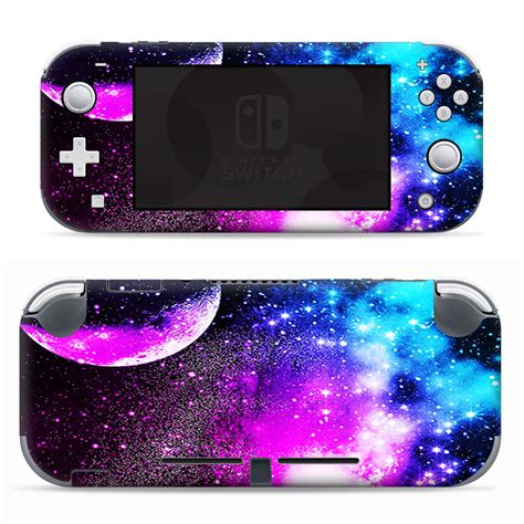 Nintendo Switch Lite Skins Decals Vinyl Wrap Decal Stickers Skins Cover Galaxy Fluorescent