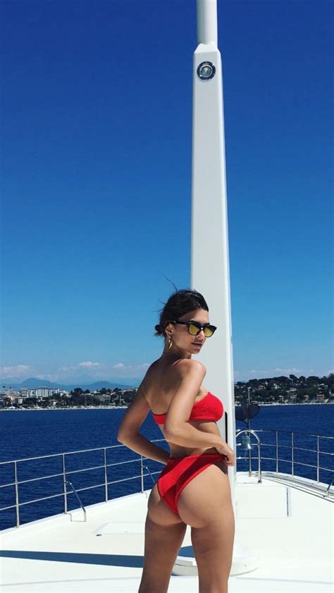 Emily Ratajkowski Looks Luxurious In Red Porn Pictures Xxx Photos Sex