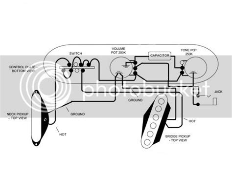 Fender Telecaster Thinline Wiring Diagram