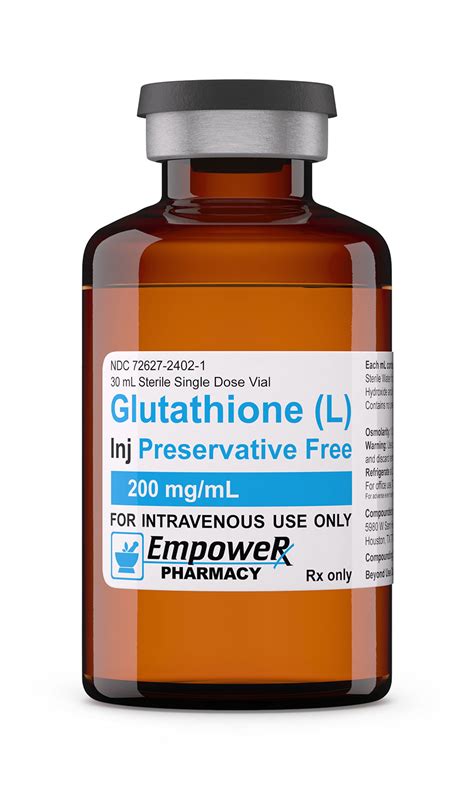 Glutathione Injection | Empower Pharmacy | Outsourcing ...