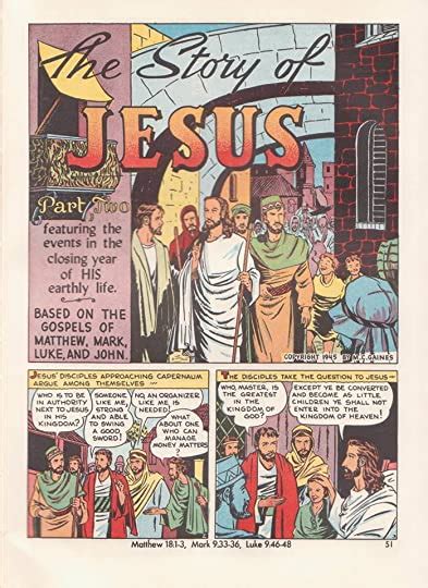 Picture Stories From The Bible The New Testament In Full Color Comic