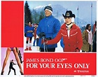 FOR YOUR EYES ONLY Original Lobby Card 1 Roger Moore James Bond ...