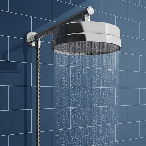 Bosa Modern Bath Shower Mixer Inc Overhead Rainfall Shower Head