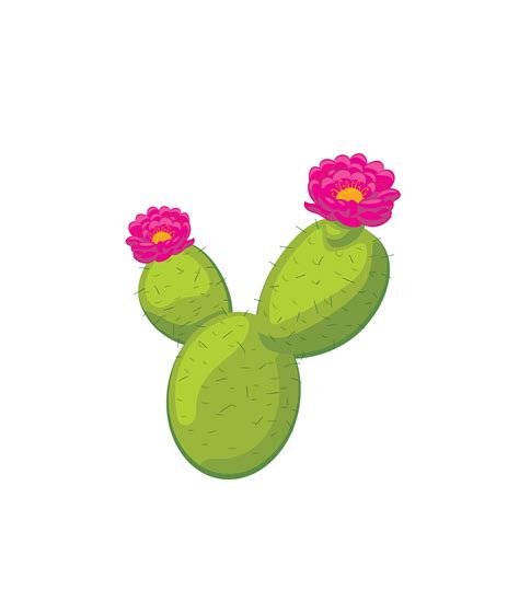 Prickly Pear Cactus Clip Art
