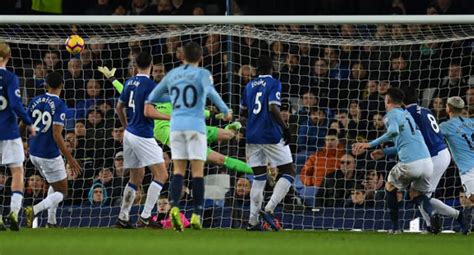 The manchester city everton will be broadcasted live on tv on sky sports premier league, sky sports red button. Man City Sink Everton To Displace Leaders Liverpool ...