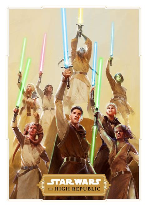 Star Wars Released 5 New Jedi From The Upcoming High Republic Era