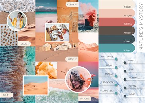 10 Mood And Color Board Development On Behance