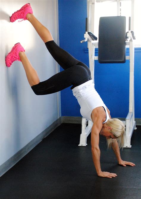 Exercise~ Wall Mountain Climbers Jenn Fit Blog Healthy