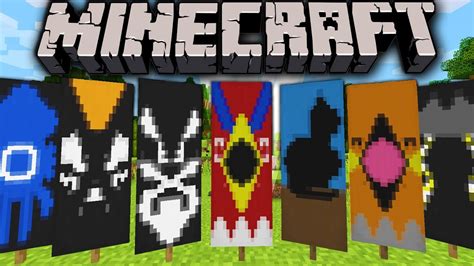 Minecraft 18 Snapshot Custom Banner Designs Easy Flag Maker Site How