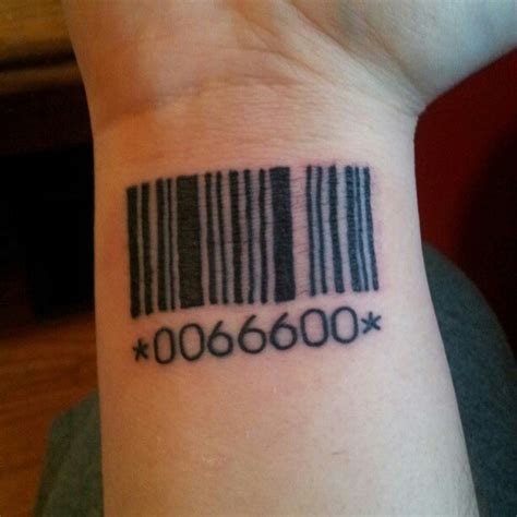 Barcode Tattoos And Designs Page 20