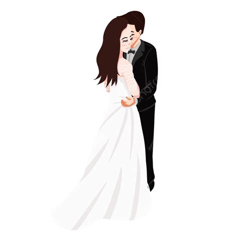 Gambar Nikah Pecinta Pernikahan Cinta Png Transparan Clipart Dan