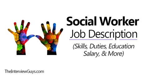 Social Worker Job Description Skills Duties Salary Education And More