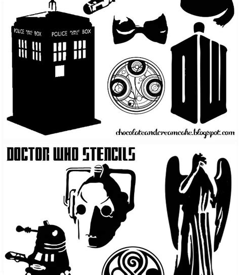 Searching Time And Space For Doctor Who Printables