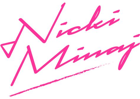 Nicki Minaj Logo By Mychalrobert On Deviantart