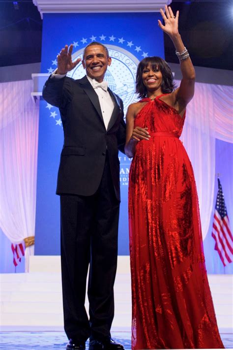 Michelle Obamas Second Inaugural Gown To Display At Smithsonian The Hollywood Reporter
