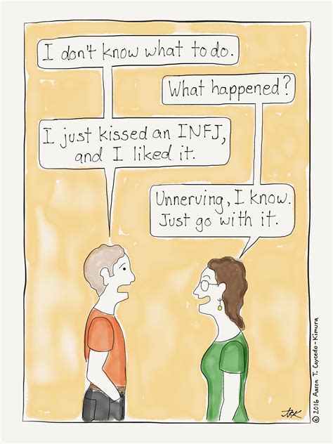 Yes Infjs Are Intense And We Have A Lot To Offer Infj Cartoon From