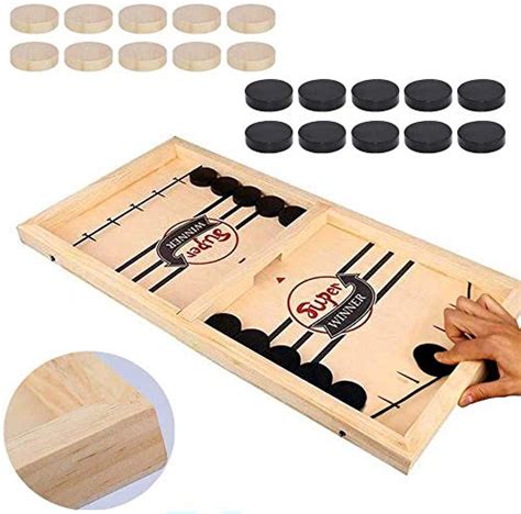 Super Sling Puck Board Game Fast Paced Hockey Action Yinz Buy