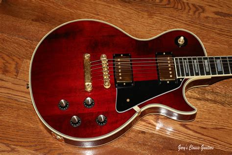 1979 Gibson Les Paul Custom Wine Red Gold Hardware Garys Classic