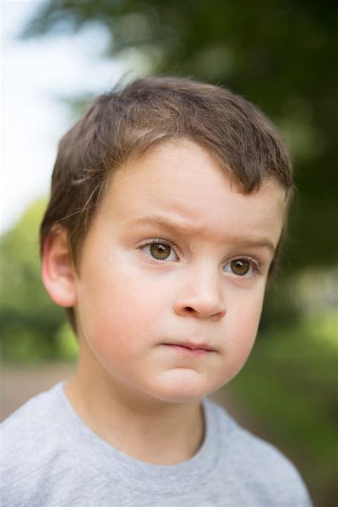 Close Up Portrait Sad Boy Stock Photo Image Of Alone 137508672