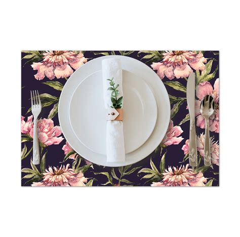 Burble Peonies Placemat