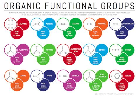 List of functional groups in organic chemistry. Organic Chemistry - Mrs Smallwood's Science Site