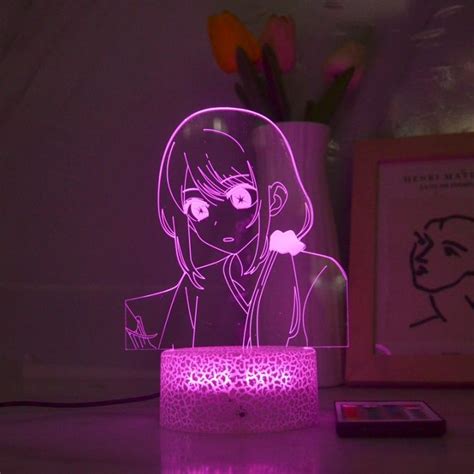 Oshi No Ko Night Light Anime 3d Lamp Manga Lighting Figure Ai Hoshino