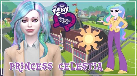 Princess Celestia Cas My Little Pony The Sims 4 Create A Sim