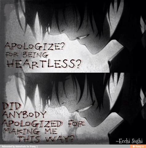 Sad Heartless Anime Girl