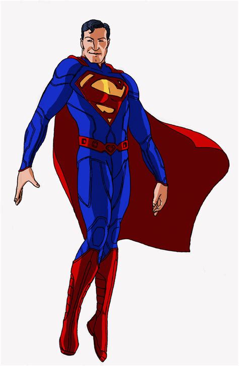 Superman New 52 Costume By Spearhafoc On Deviantart