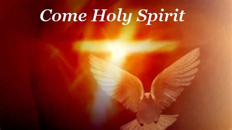 Day 5 15th May Novena To The Holy Spirit We Pray For An Out Pouring