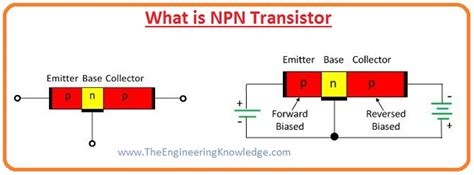 Difference Between Npn And Pnp Transistor The Engineering Knowledge