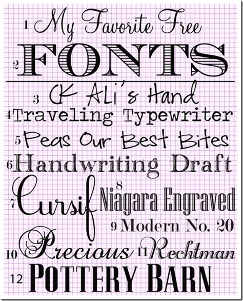 10 Free Word Fonts And Styles Images Favorite Free Fonts Free Font