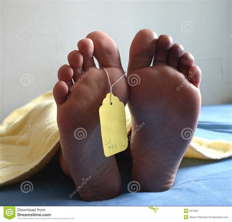 Monalisa perez, now 20, was asked by pedro ruiz, 22, to fire a gun from a foot (30cm) away, believing a thick book he held in front of his chest. Dead feet stock photo. Image of sick, feet, dead, autopsy ...