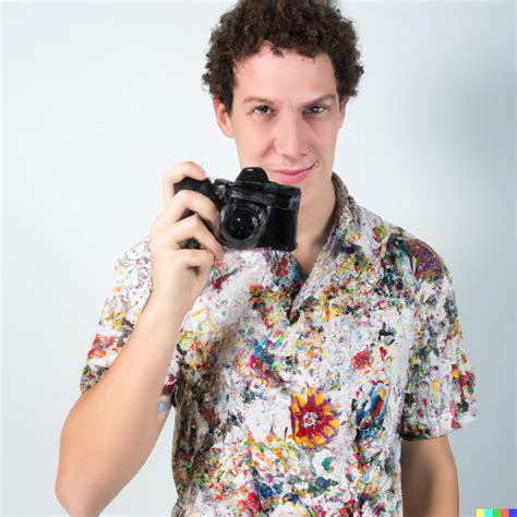 A Young Caucasian Male Adult With Brown Curly Hair Dall·e 2 Openart