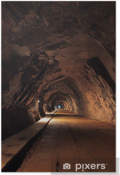 Poster Mine Tunnel Pixershk