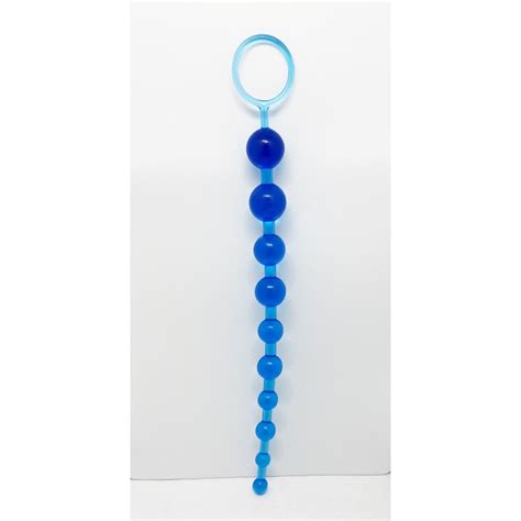 Oriental Jelly Butt Beads Azul Contranatura