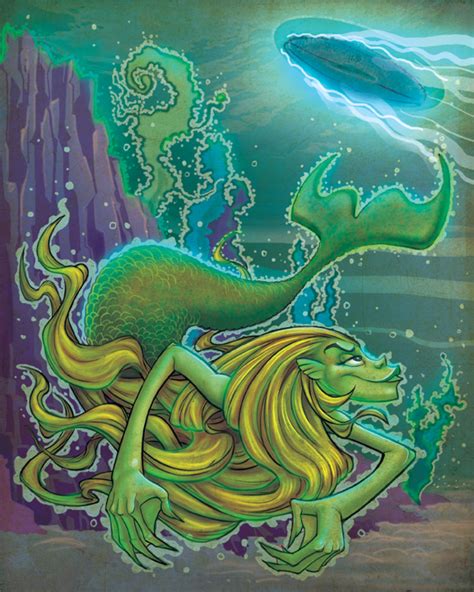 Maritime Monsters Mermaid By Kravenous On Deviantart