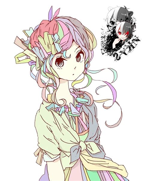 Manga Girl 20 Render By Sykn By Shiri Yuzuki On Deviantart
