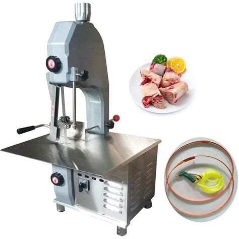 Intbuying Commercial Meat Bone Saw Machine Electric Frozen Meat Cutter