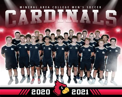 2020 21 Mens Soccer Roster Mineral Area College